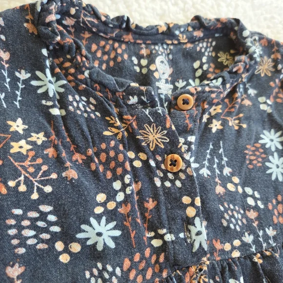 4t Wonder Nation Floral Dress - Picture 2 of 4